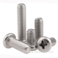 Stainless Steel Pan Head Cross screws machine screw